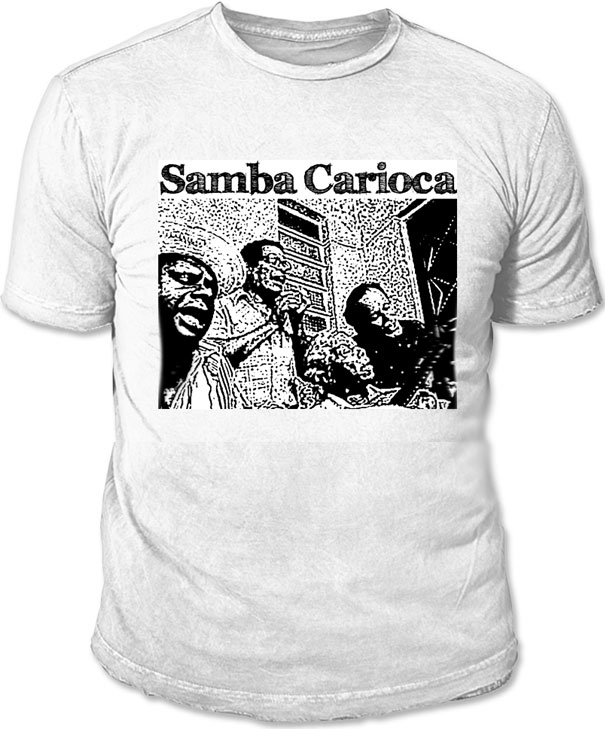 camiseta samba carioca