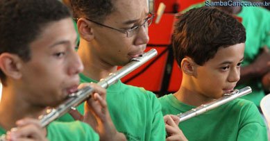 Oficinas de m&uacute;sica na 2&ordf; edi&ccedil;&atilde;o do projeto Banda Larga